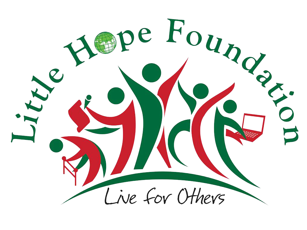 Little Hope Foundation NGO logo symbolizing compassion and social upliftment.